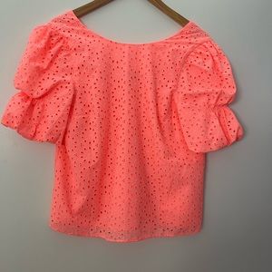 Lily Pulitzer Puffy Sleeve Top